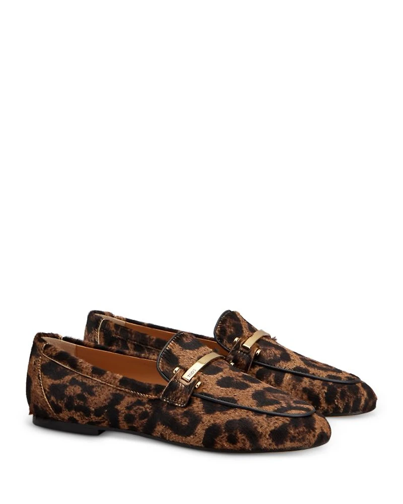 Women's Pony Effect Loafers