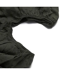 Plain Linen Fitted Sheet, King
