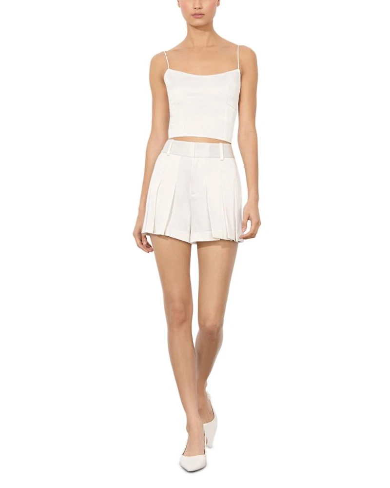 Simon Pleated Shorts