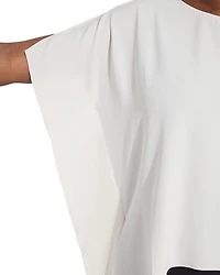 Carmen V Neck Scarf Top