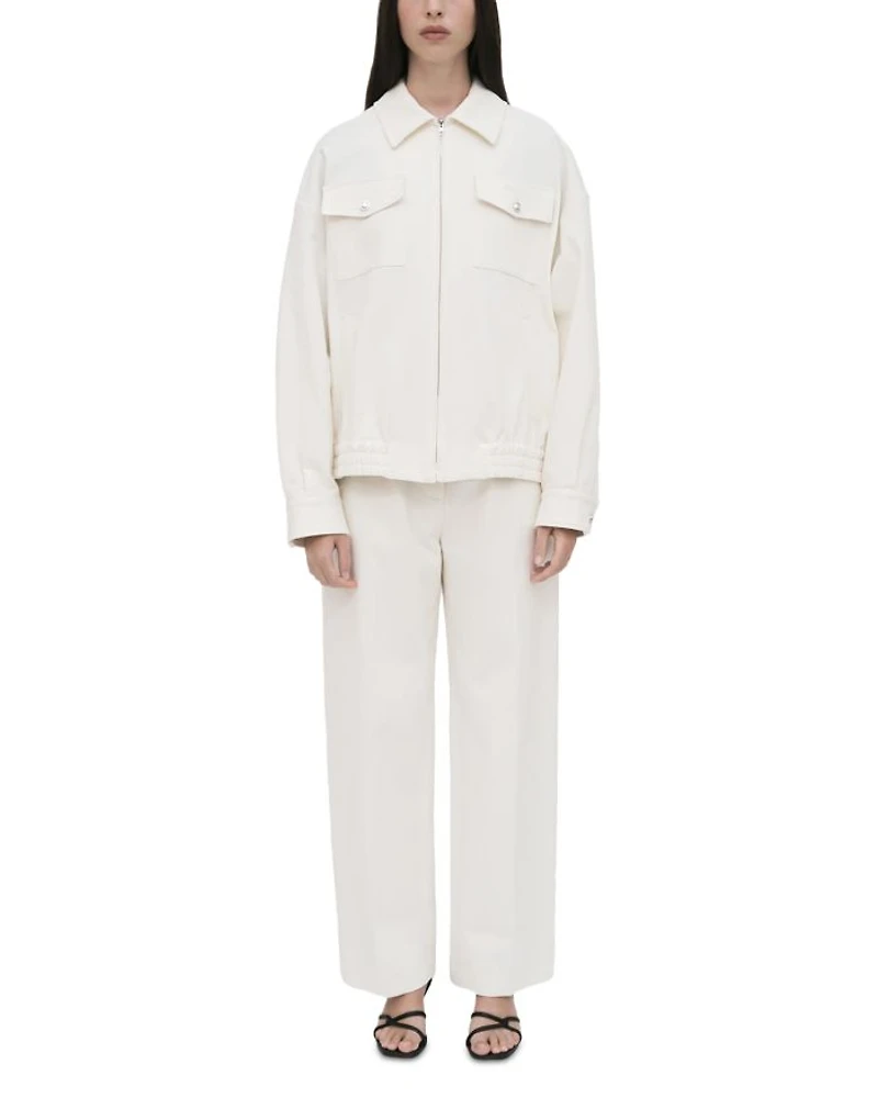 Zip Front Shirt Jacket