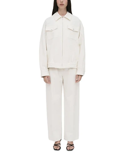 Zip Front Shirt Jacket