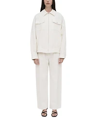 Zip Front Shirt Jacket