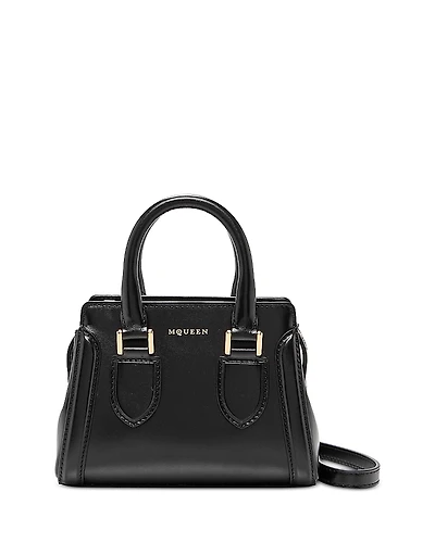 McQueen Birdee Mini Leather Crossbody Bag