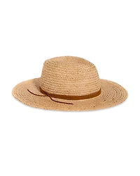 Hat Attack Raffia Straw Continental Hat
