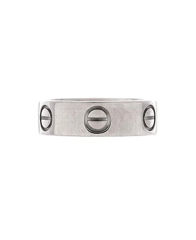 Pre-Owned Cartier Love Band Ring 18K White Gold