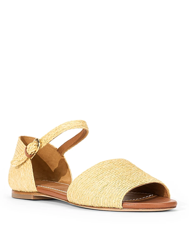 Staud Women's Catherine Raffia Sandals