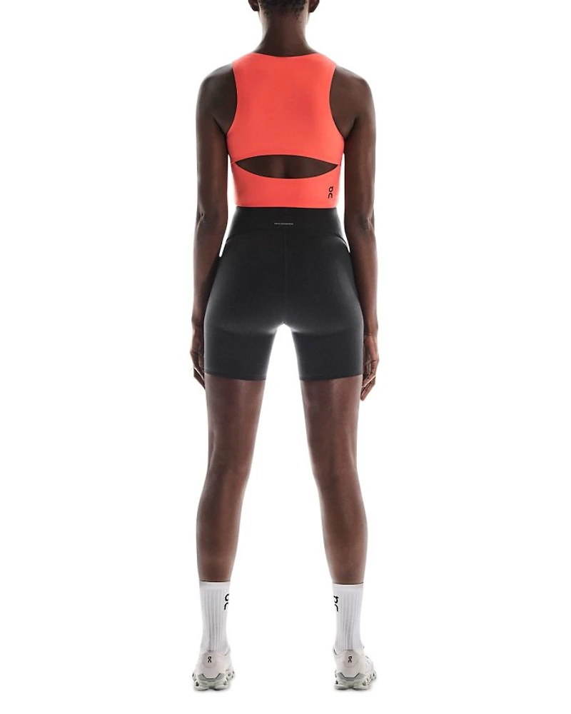 Open Back Crop Top
