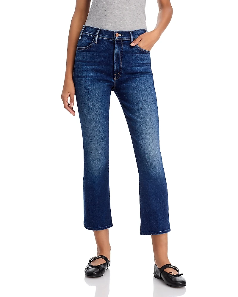 Mother The Hustler High Rise Ankle Jeans