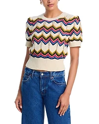 The Powder Puff Chevron Sweater