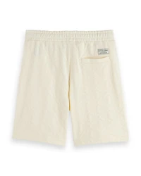 Jacquard Regular Fit Terry Shorts