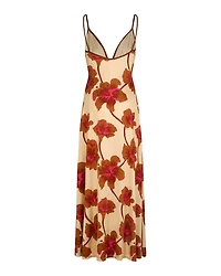 Sendero De Astromelias Ankle Dress
