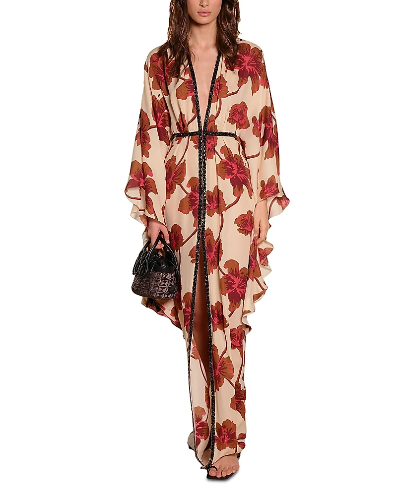 Johanna Ortiz Hear The Wind Sing Silk Tunic Dress