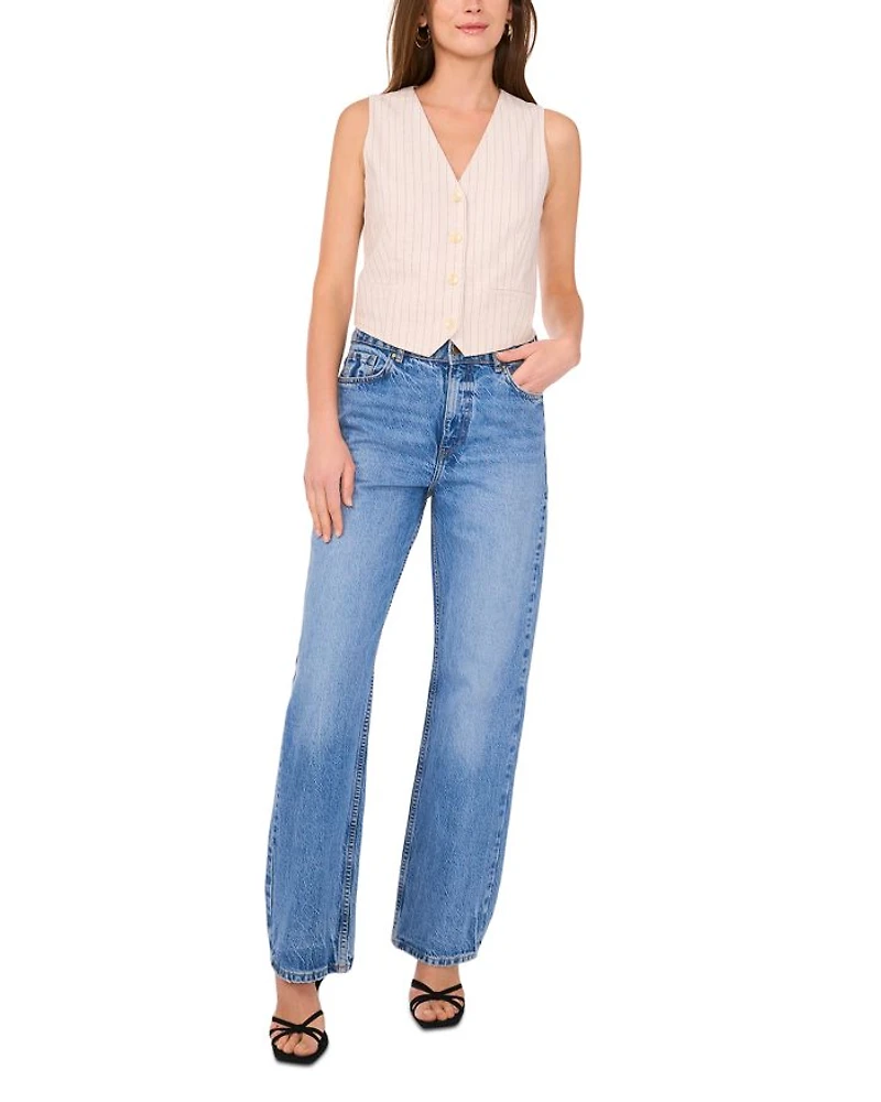 Button Front Vest
