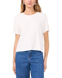 Rib Jersey Crop Boxy Tee