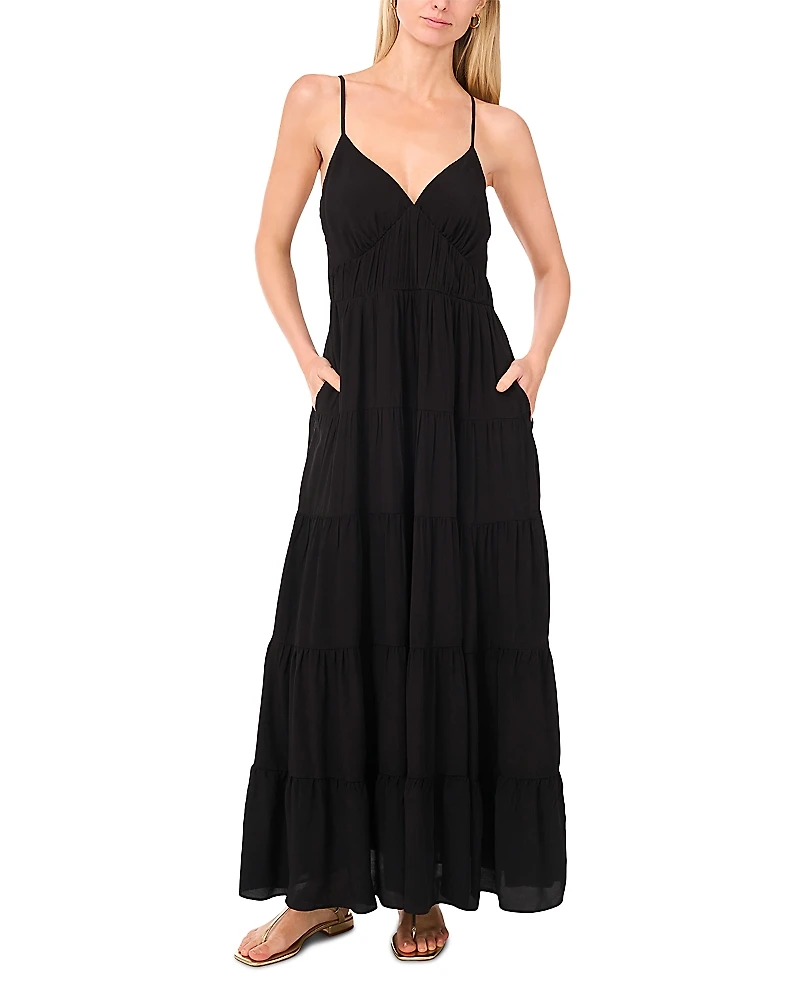 1.state Tiered Maxi Dress