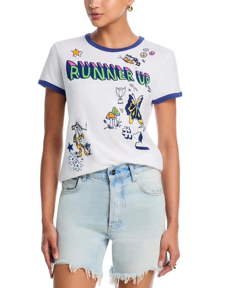 The Lil Goodie Ringer Runner Tee