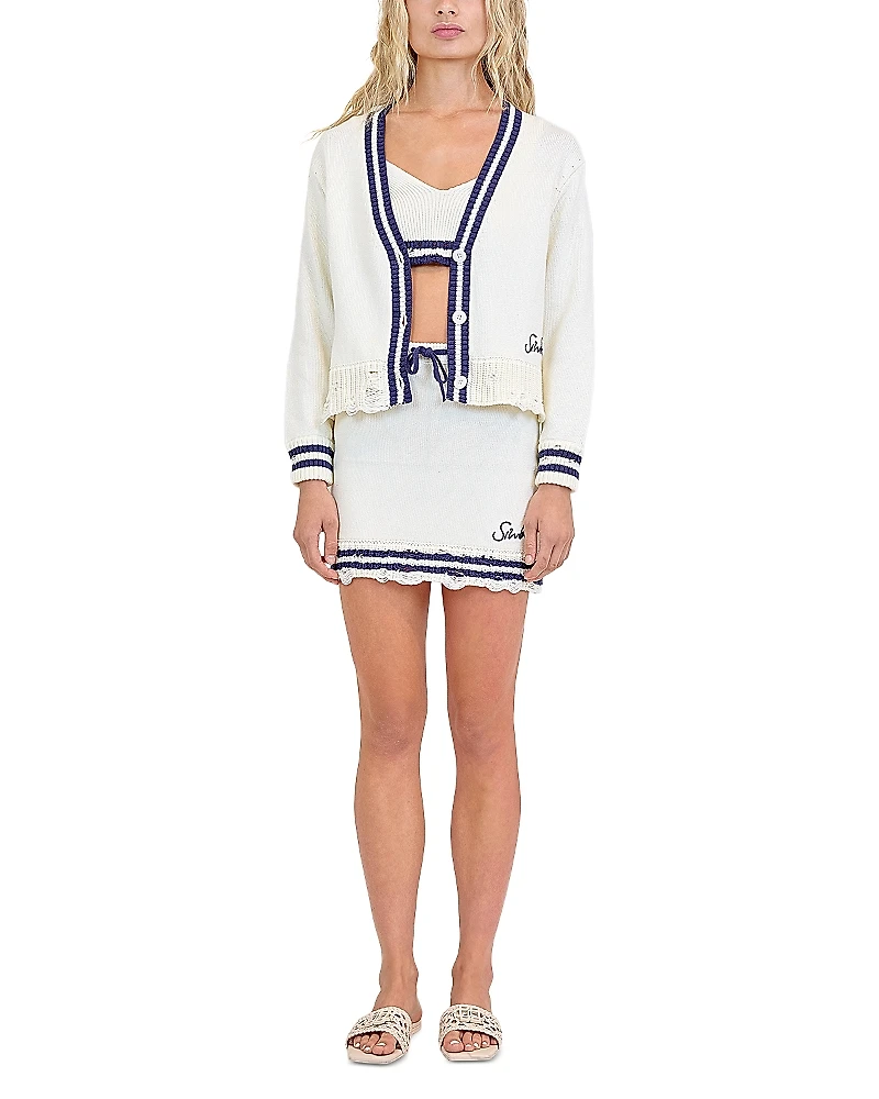 Simkhai Spencer Cardigan Sweater