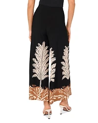 Pull On Wide Leg Pants