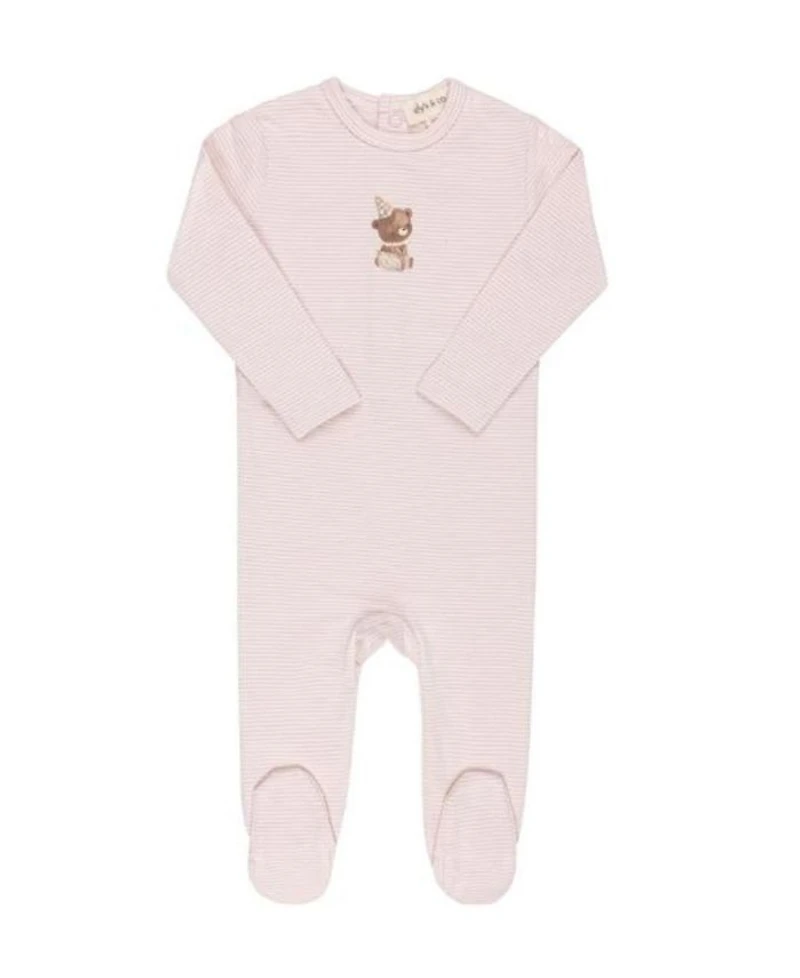 Unisex French Terry Footie Bear Collection - Baby