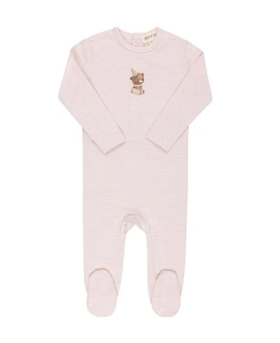 Ely's & Co. Unisex French Terry Footie Bear Collection - Baby