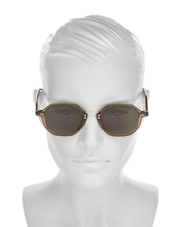 Dakota Round Sunglasses, 50mm