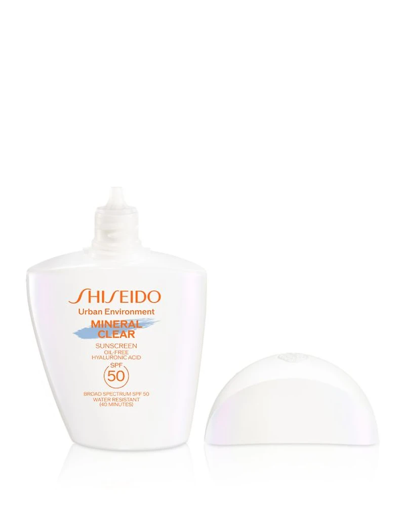 Urban Environment Mineral Clear Sunscreen SPF 50 100% Mineral Sunscreen for Face 1 oz.