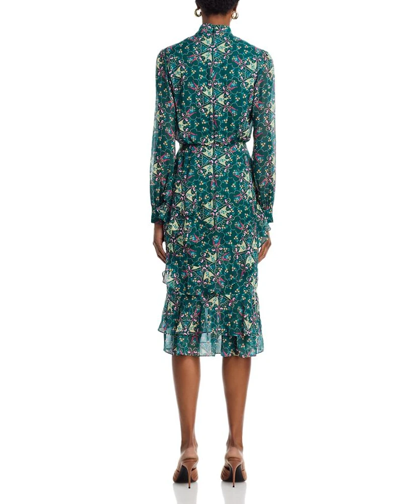 Isa Ruffled Dress