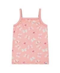 Girls' Printed Organic Butterflies Cotton Tank Top - Little Kid, Big Kid