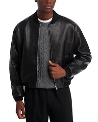 Frame Leather Bomber