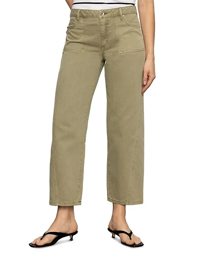 District High Rise Column Ankle Jeans Bamboo