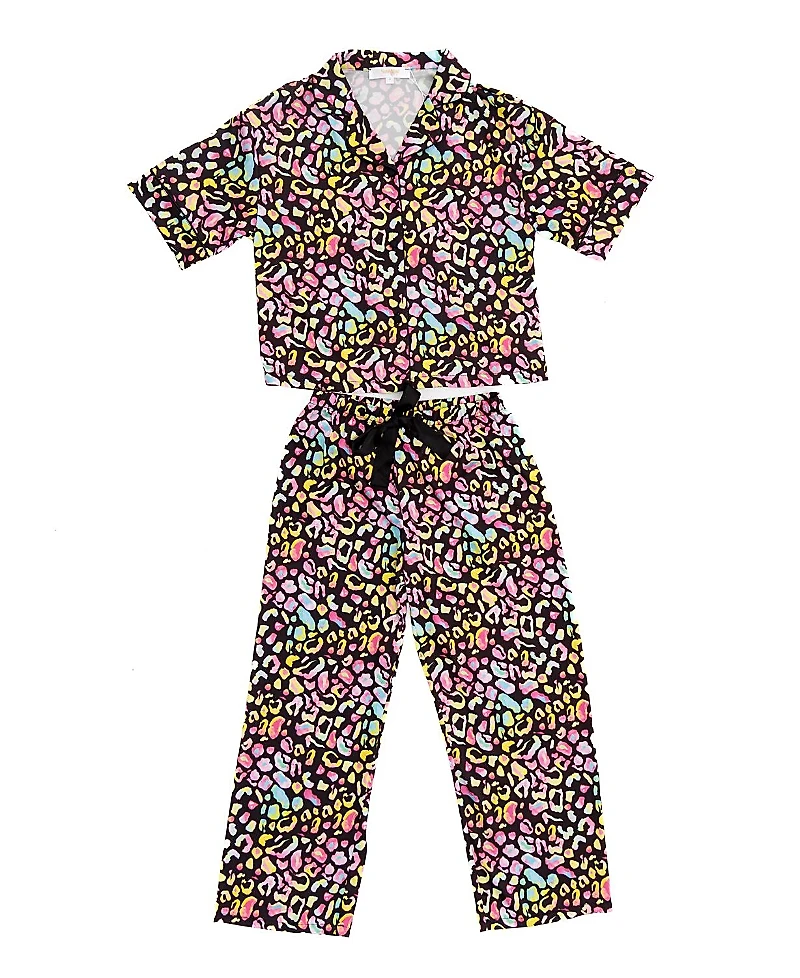 Sunshine Society Girls' Bright Animal Silky Set - Little Kid, Big Kid