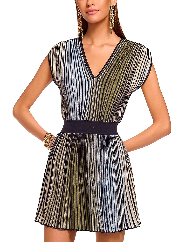 Ramy Brook Marisol Ombre Striped Dress