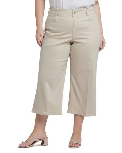 Brigitte Wide Leg Capri Pants