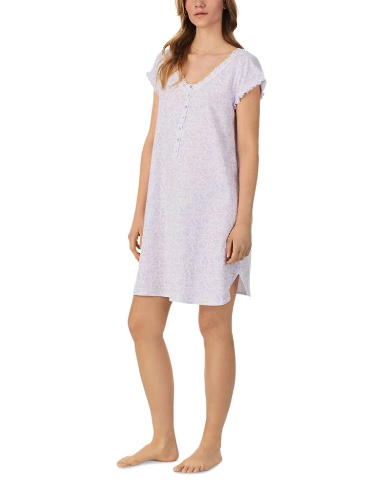 Printed Short Sleep Shirt