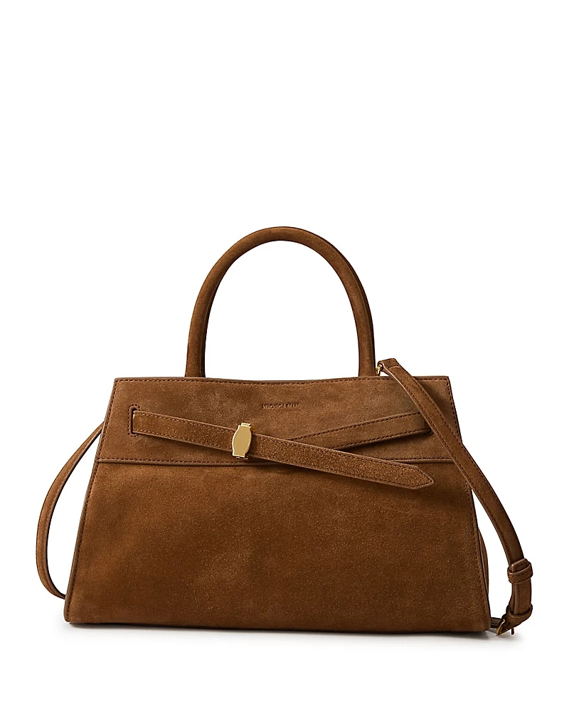 Veronica Beard Medium Suede Dash Bag