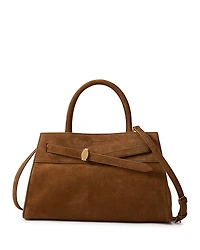 Veronica Beard Medium Suede Dash Bag