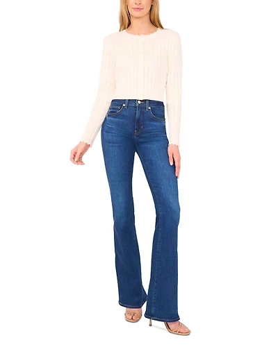 Bolero Pointelle Cardigan