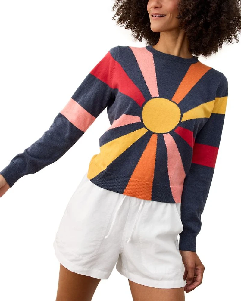 Exploded Sun Sweater