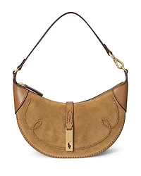 Polo ID Suede Western Mini Shoulder Bag