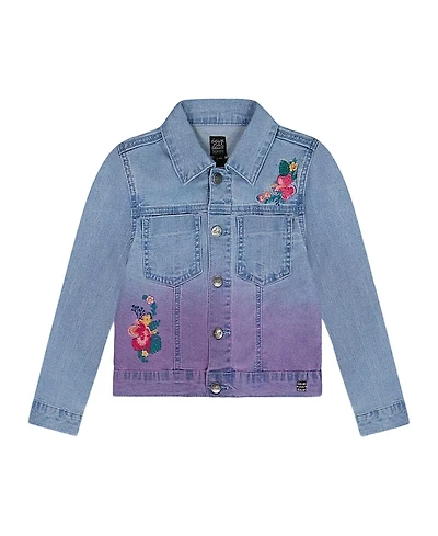 Deux par Deux Girls' Denim Jacket - Little Kid