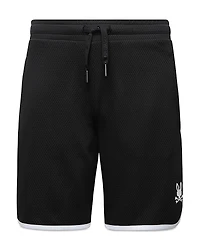 Psycho Bunny Unisex Nico Mesh Shorts - Little Kid, Big Kid