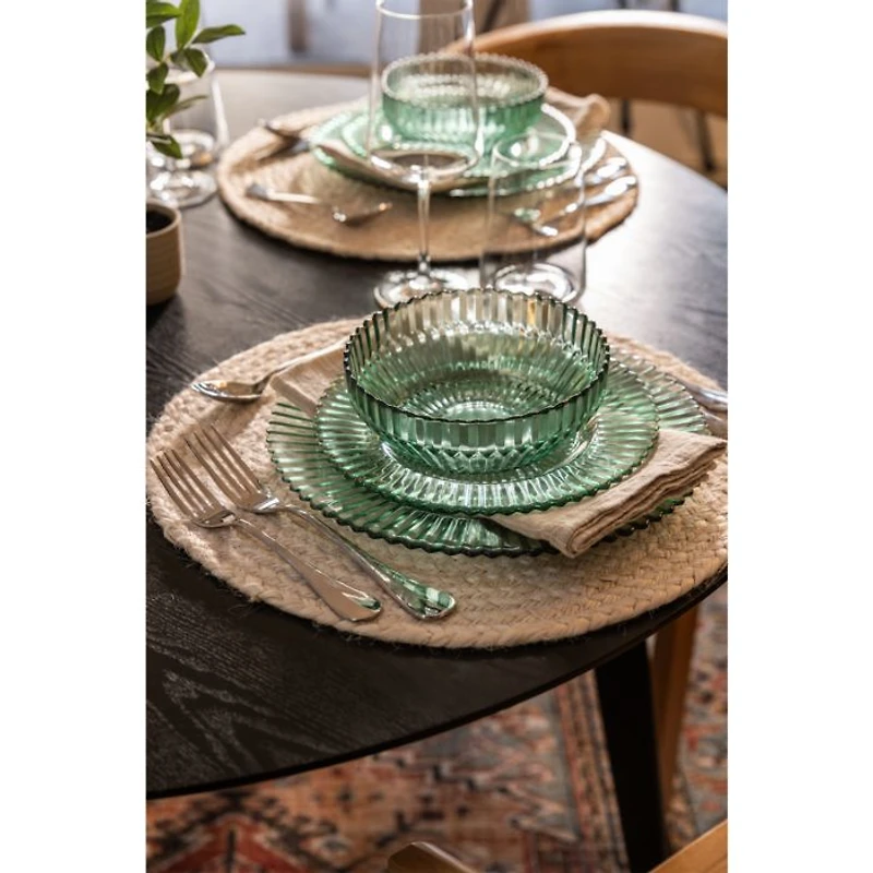 Archie Verde Salad/Dessert Plate, Set of 4