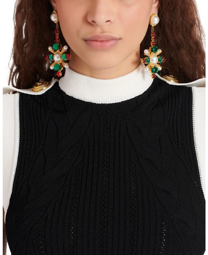 Baroque Pendant Earrings