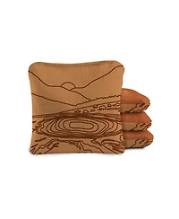 6x6 Yellowstone National Park Durasuede + Turbo Polyglide Pilot Versacraft Cornhole Bags