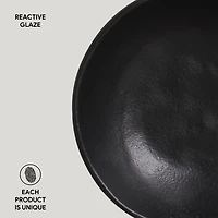 Matte Black Cereal Bowls, Set of 4