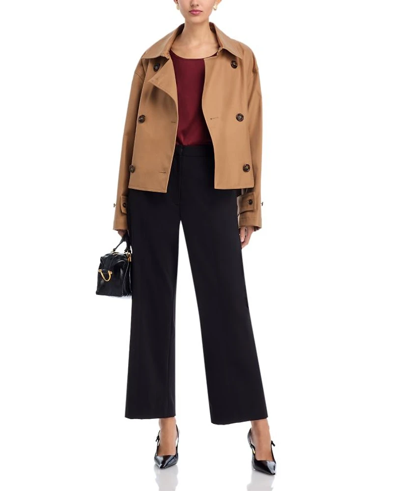 High Rise Ponte Pants
