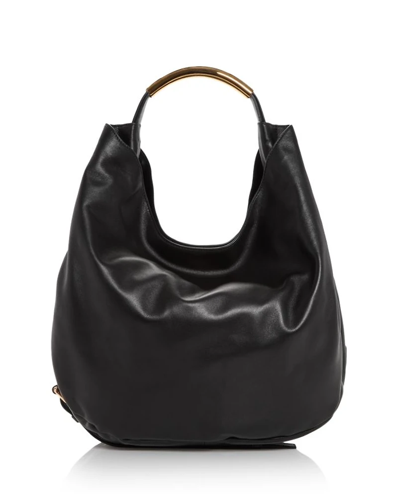 Handle Me Leather Shoulder Bag