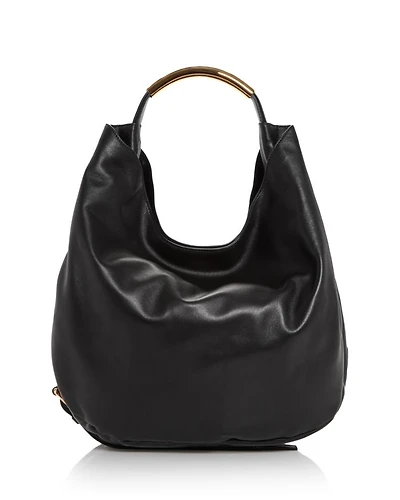 Handle Me Leather Shoulder Bag