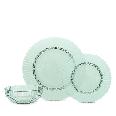 Archie Verde 12 Piece Dinnerware Set